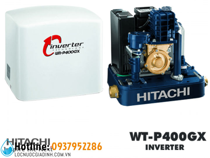 Máy Bơm Tăng Áp Inverter Hitachi WM-PV400GX2 (Biến Tần)