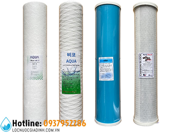Bảng Thời Gian Thay Lõi Máy Lọc Nước RO, NANO Và UF