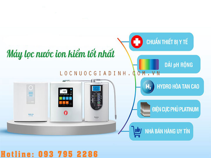 Tác Dụng Của Máy Lọc Nước Ion Kiềm, Máy Điện Giải