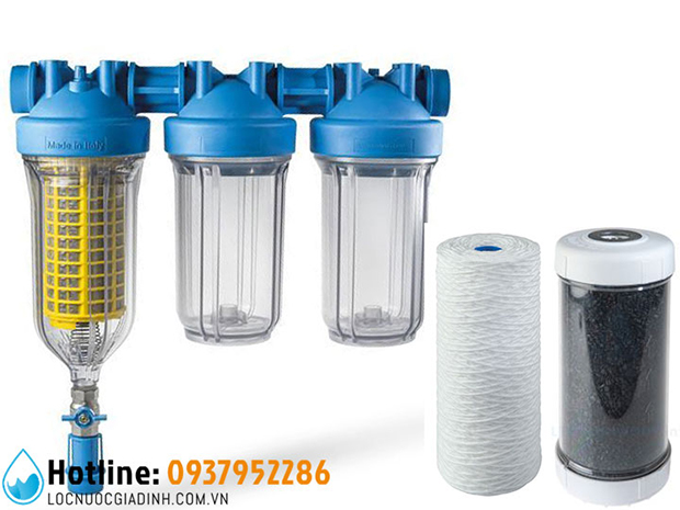 Top Bộ Lọc Nước Thô Đầu Nguồn 3 Cấp Đáng Mua Nhất
