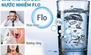 HÀM LƯỢNG FLO TRONG NƯỚC VÀ CÁCH KHỬ FLO HIỆU QUẢ